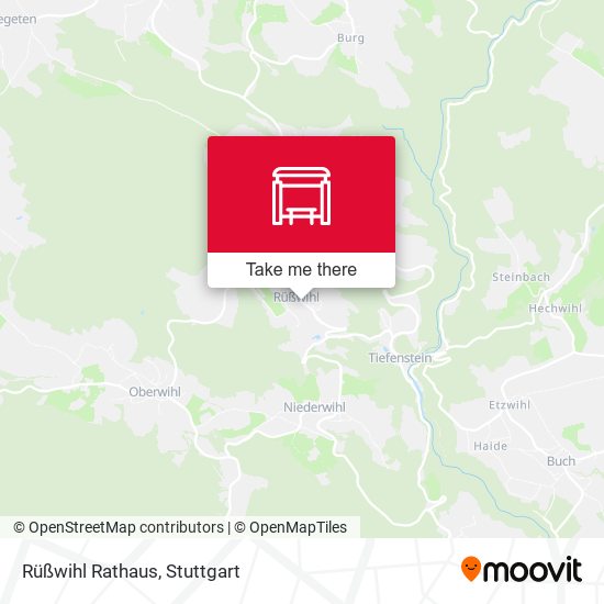 Rüßwihl Rathaus map