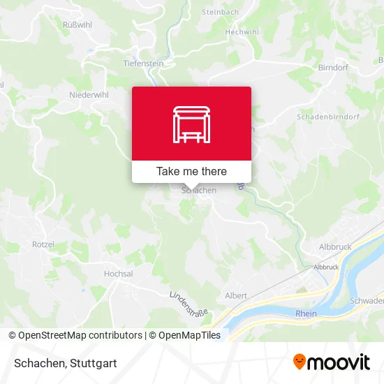 Schachen map