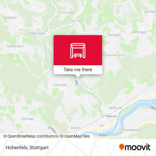Карта Hohenfels
