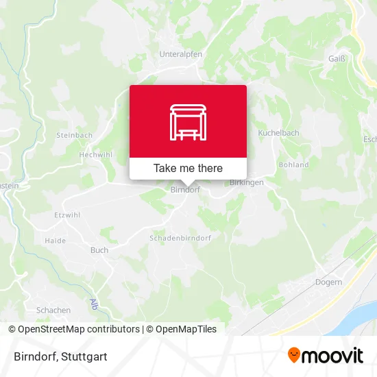 Карта Birndorf