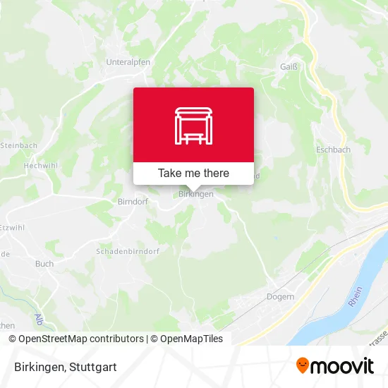 Карта Birkingen