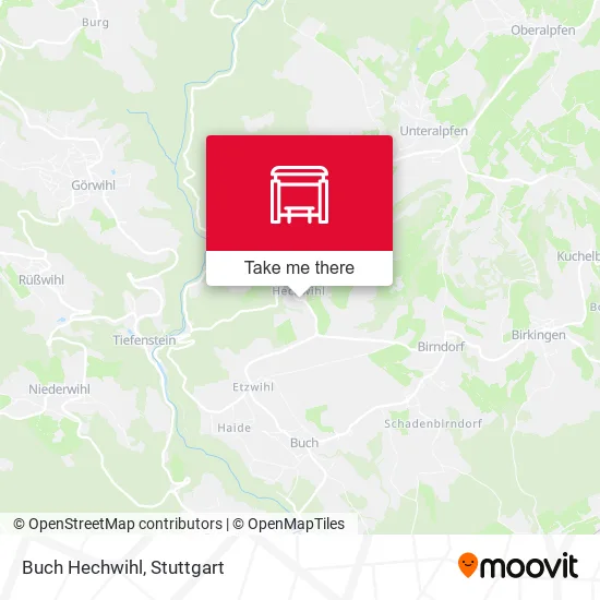 Карта Buch Hechwihl