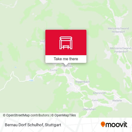 Bernau Dorf Schulhof map