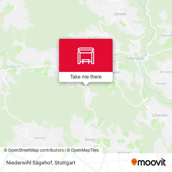 Карта Niederwihl Sägehof