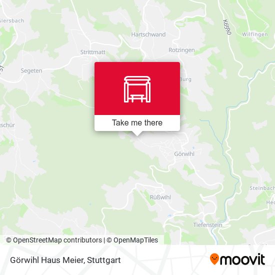 Görwihl Haus Meier map