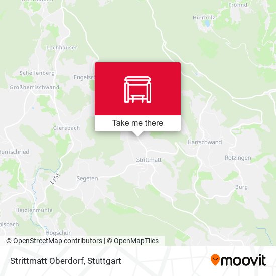 Карта Strittmatt Oberdorf