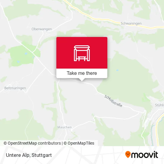 Карта Untere Alp