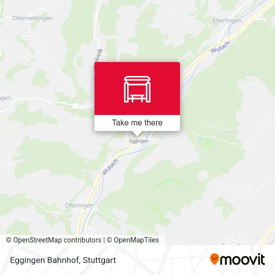 Карта Eggingen Bahnhof