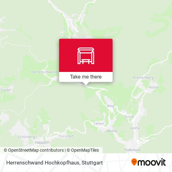 Herrenschwand Hochkopfhaus map