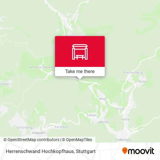 Карта Herrenschwand Hochkopfhaus