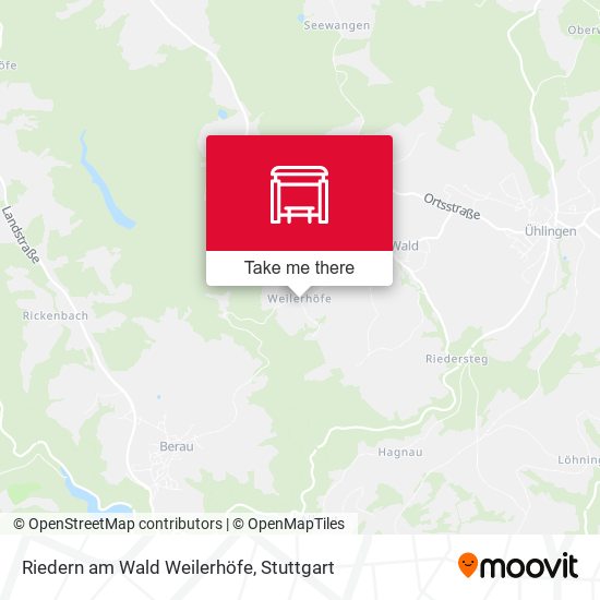Карта Riedern am Wald Weilerhöfe