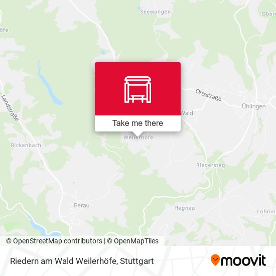 Карта Riedern am Wald Weilerhöfe
