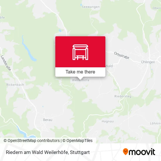 Карта Riedern am Wald Weilerhöfe