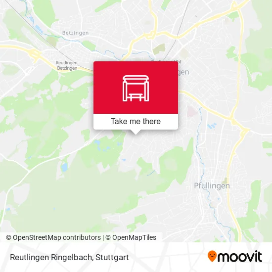 Карта Reutlingen Ringelbach