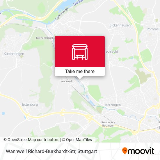 Карта Wannweil Richard-Burkhardt-Str