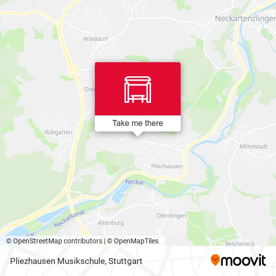 Pliezhausen Musikschule map