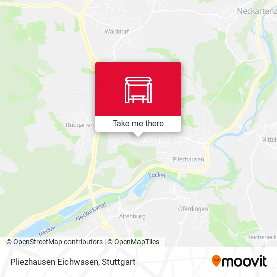 Карта Pliezhausen Eichwasen
