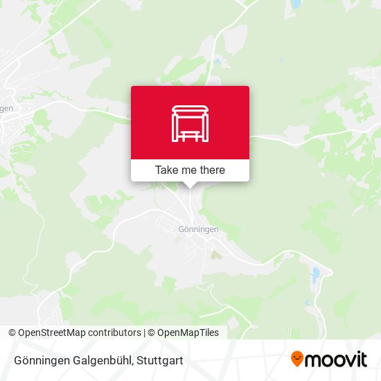 Карта Gönningen Galgenbühl