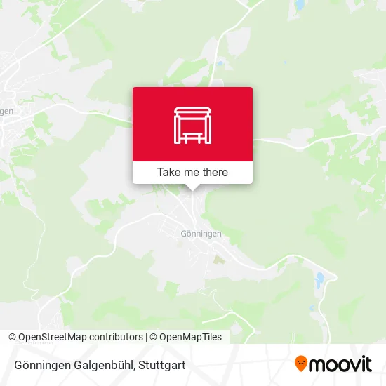 Карта Gönningen Galgenbühl