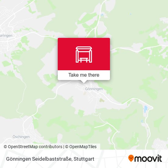 Gönningen Seidelbaststraße map