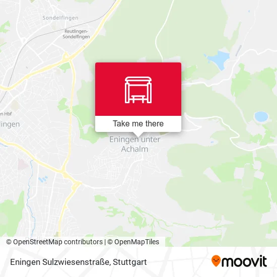 Карта Eningen Sulzwiesenstraße