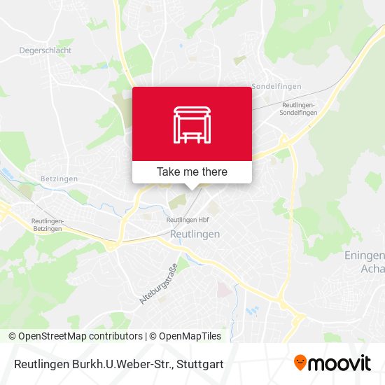 Reutlingen Burkh.U.Weber-Str. map