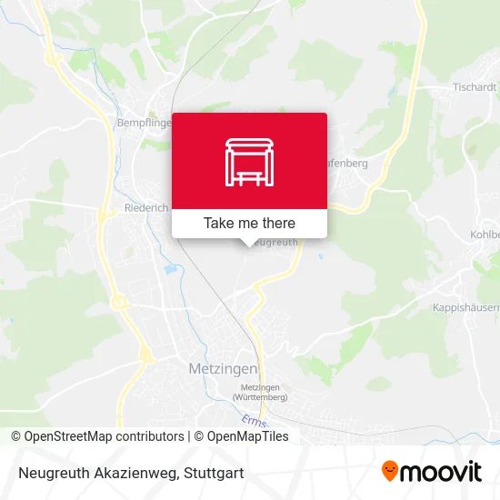 Карта Neugreuth Akazienweg