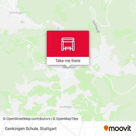 Карта Genkingen Schule