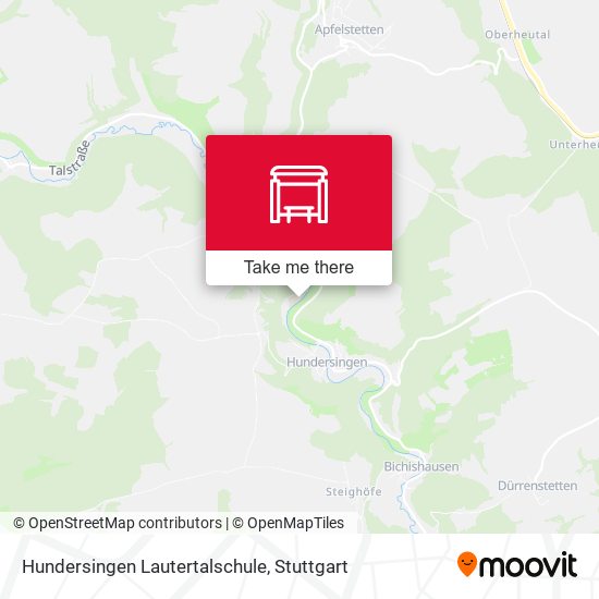 Карта Hundersingen Lautertalschule