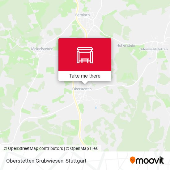 Oberstetten Grubwiesen map