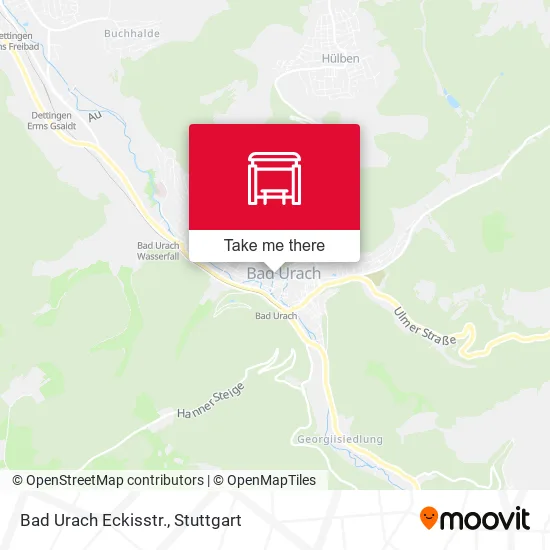 Bad Urach Eckisstr. map