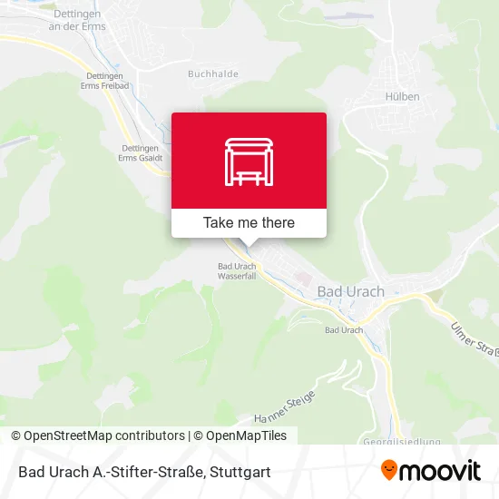 Карта Bad Urach A.-Stifter-Straße