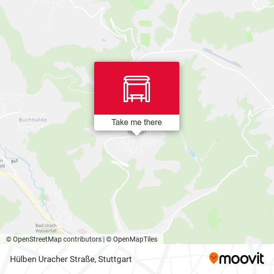 Hülben Uracher Straße map