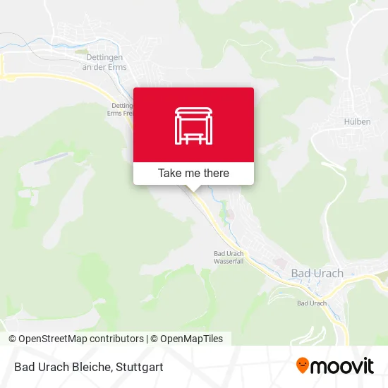 Карта Bad Urach Bleiche