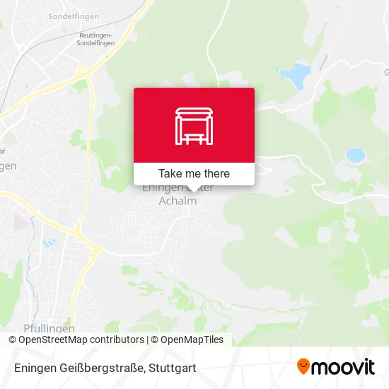 Карта Eningen Geißbergstraße