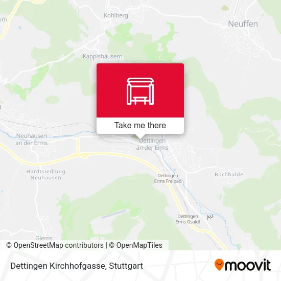 Карта Dettingen Kirchhofgasse