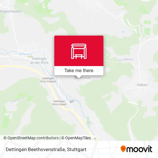 Карта Dettingen Beethovenstraße
