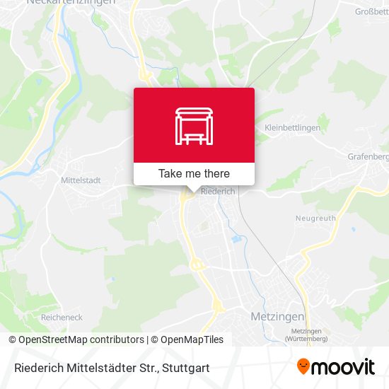 Карта Riederich Mittelstädter Str.