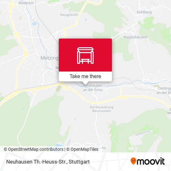 Карта Neuhausen Th.-Heuss-Str.