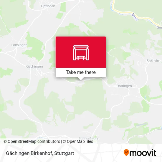 Карта Gächingen Birkenhof
