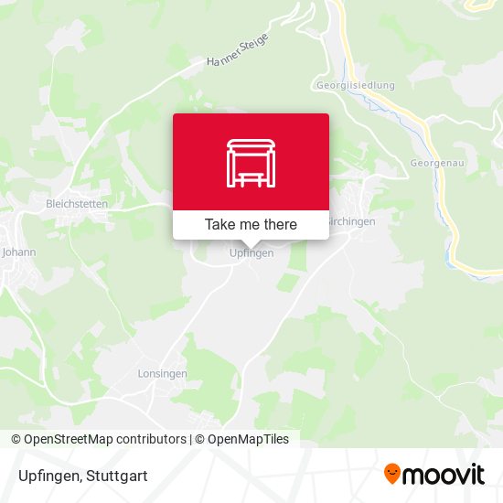 Upfingen map