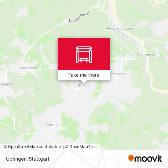 Карта Upfingen
