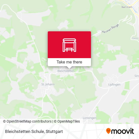 Bleichstetten Schule map
