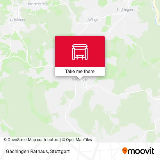 Карта Gächingen Rathaus