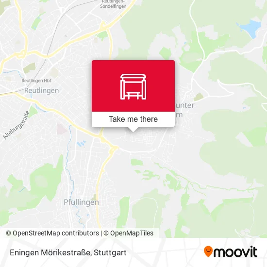 Карта Eningen Mörikestraße
