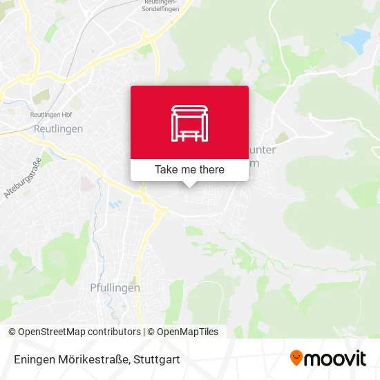 Карта Eningen Mörikestraße