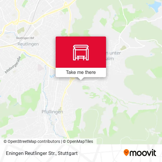 Карта Eningen Reutlinger Str.