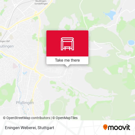 Карта Eningen Weberei