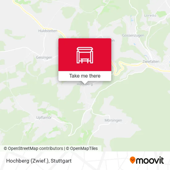 Карта Hochberg (Zwief.)