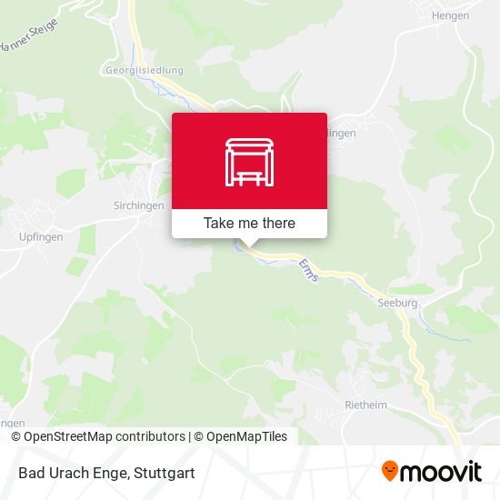 Карта Bad Urach Enge